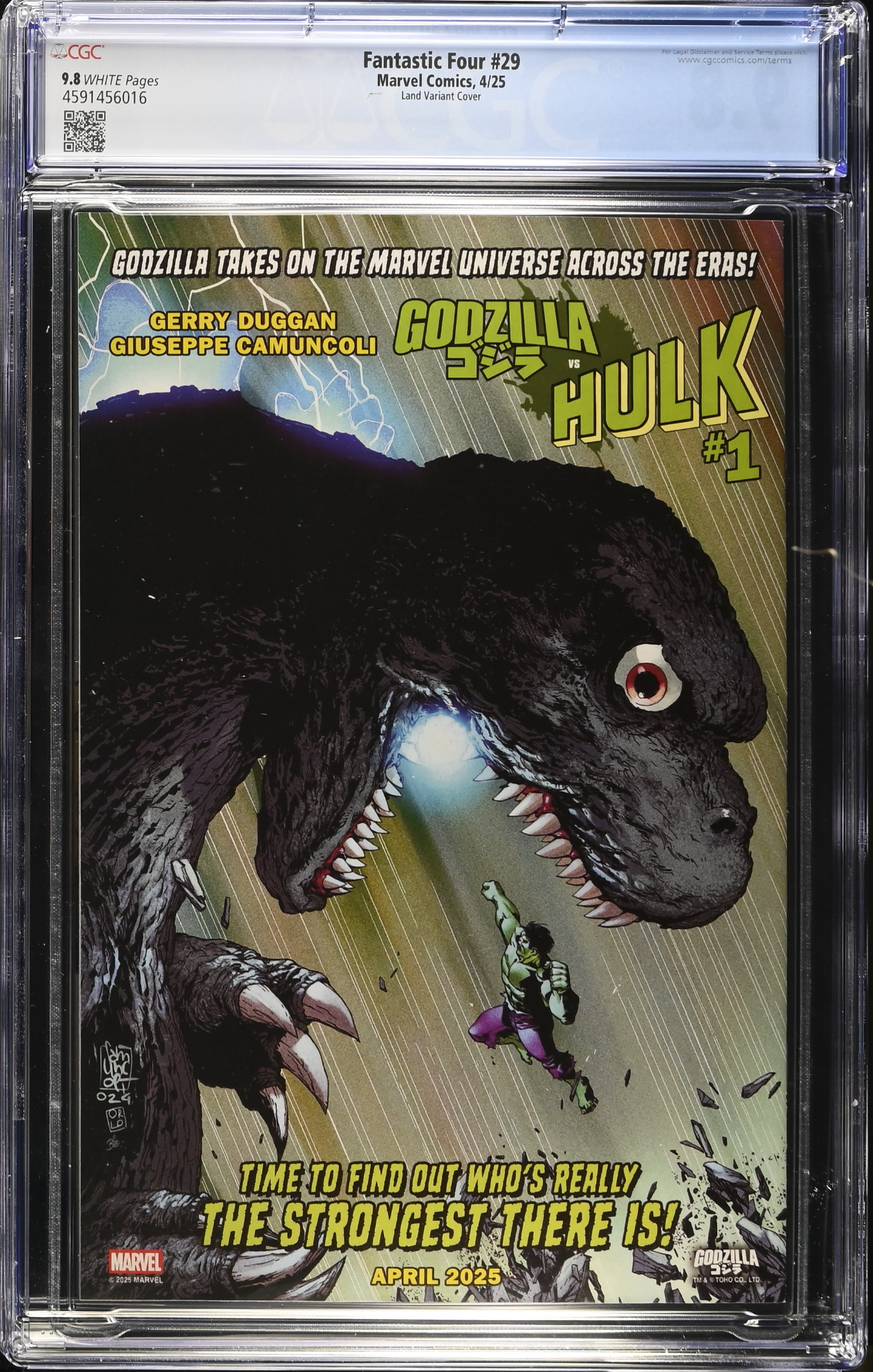 Fantastic Four #29 Land 1:25 Retailer Incentive Variant CGC 9.8