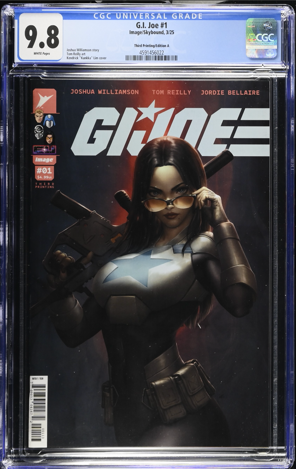G.I. Joe #1 Third Printing - Cover A - CGC 9.8