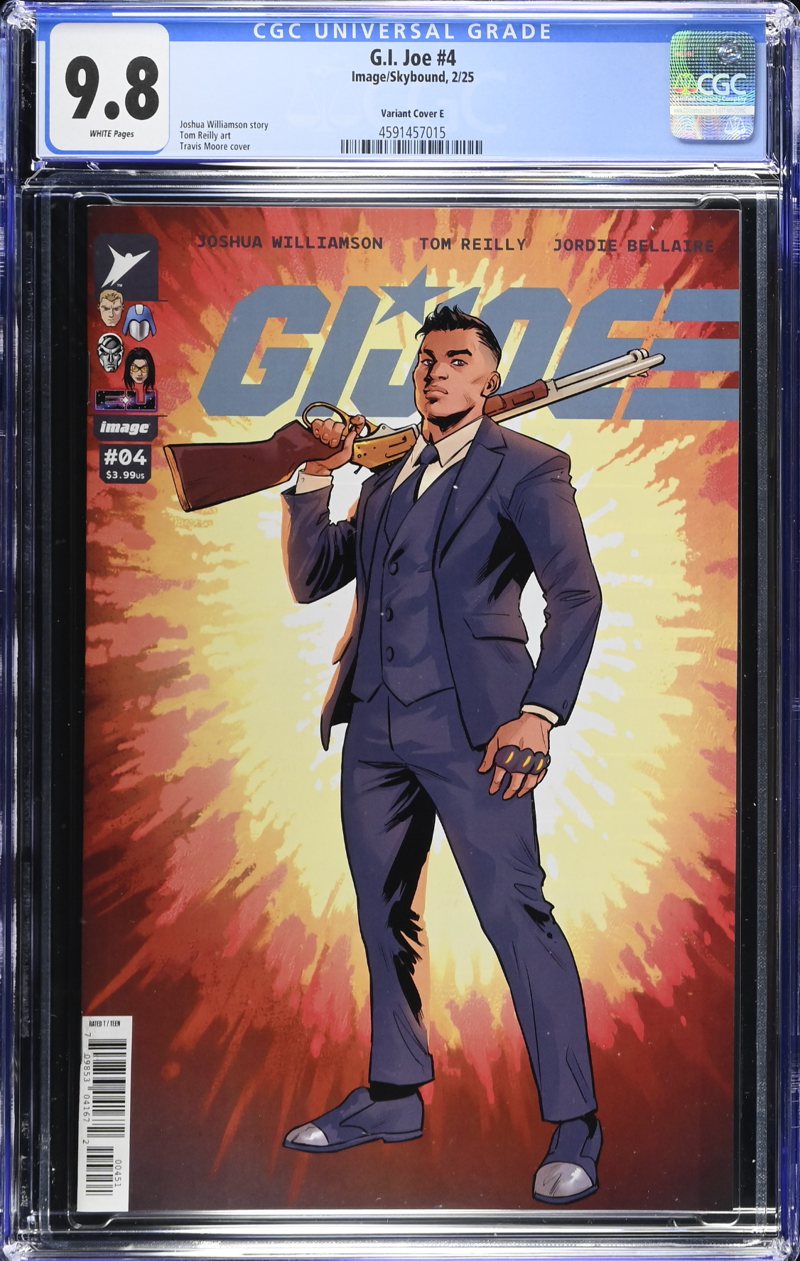 G.I. Joe #4 Moore 1:25 Retailer Incentive Variant CGC 9.8