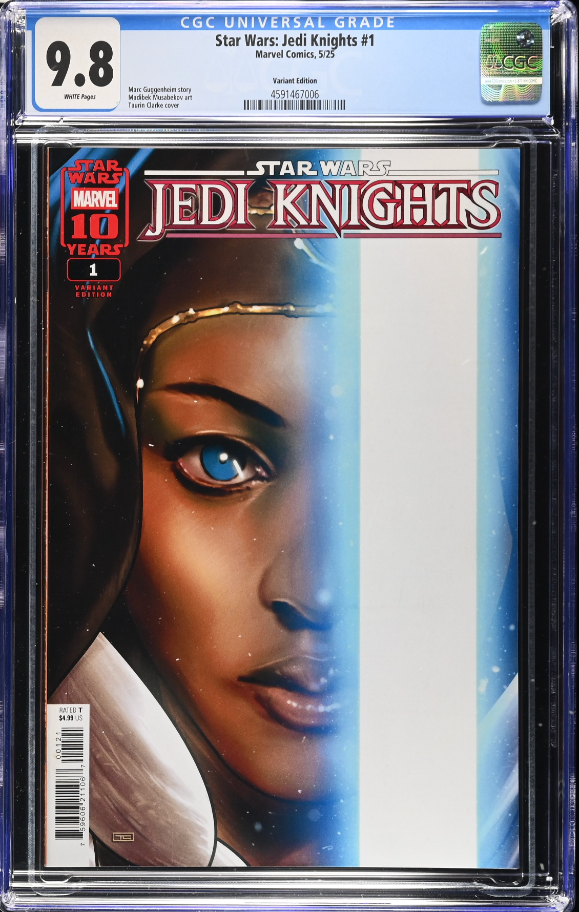 Star Wars: Jedi Knights #1 Clarke Variant CGC 9.8