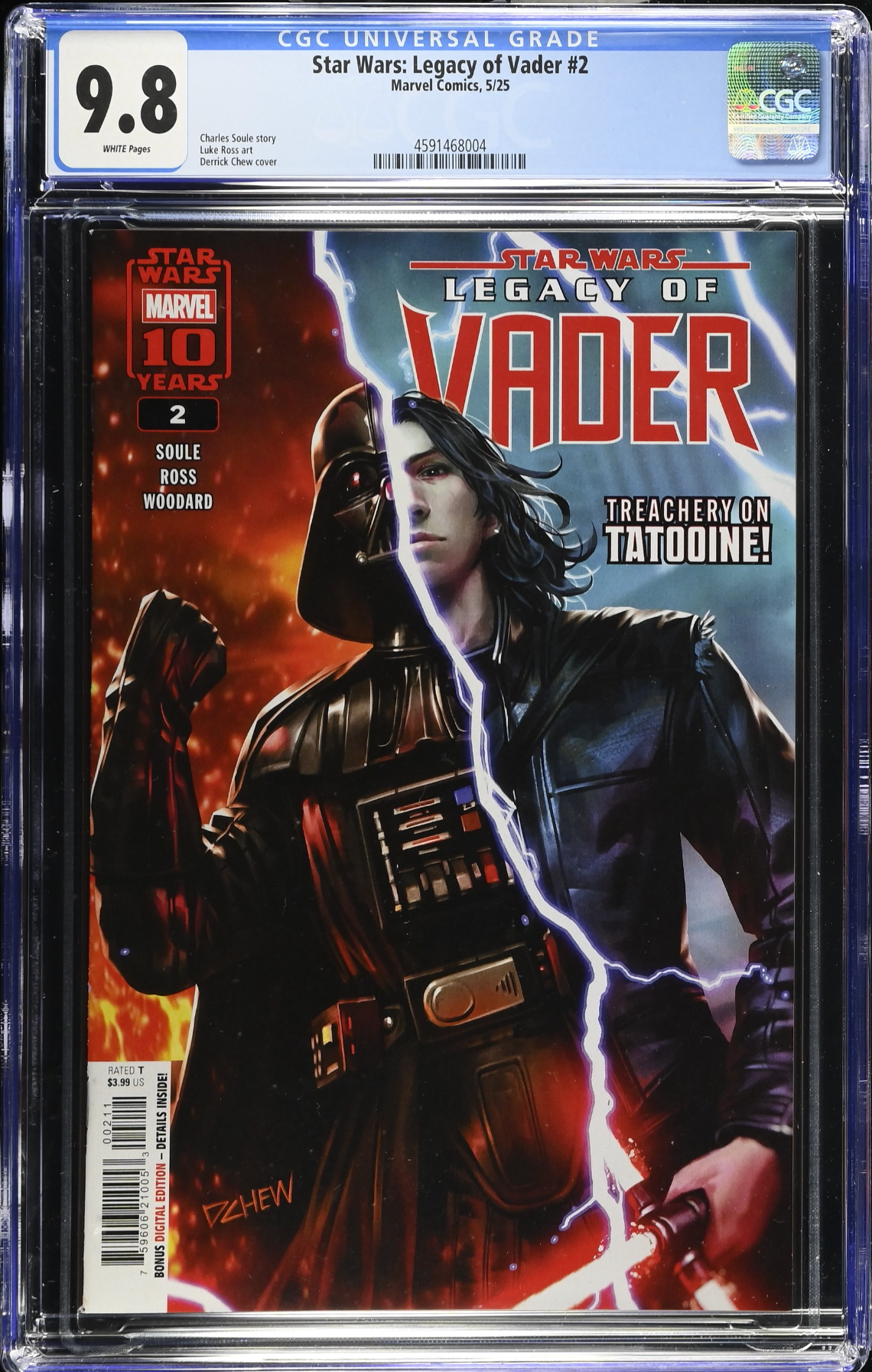 Star Wars: Legacy of Vader #2 CGC 9.8