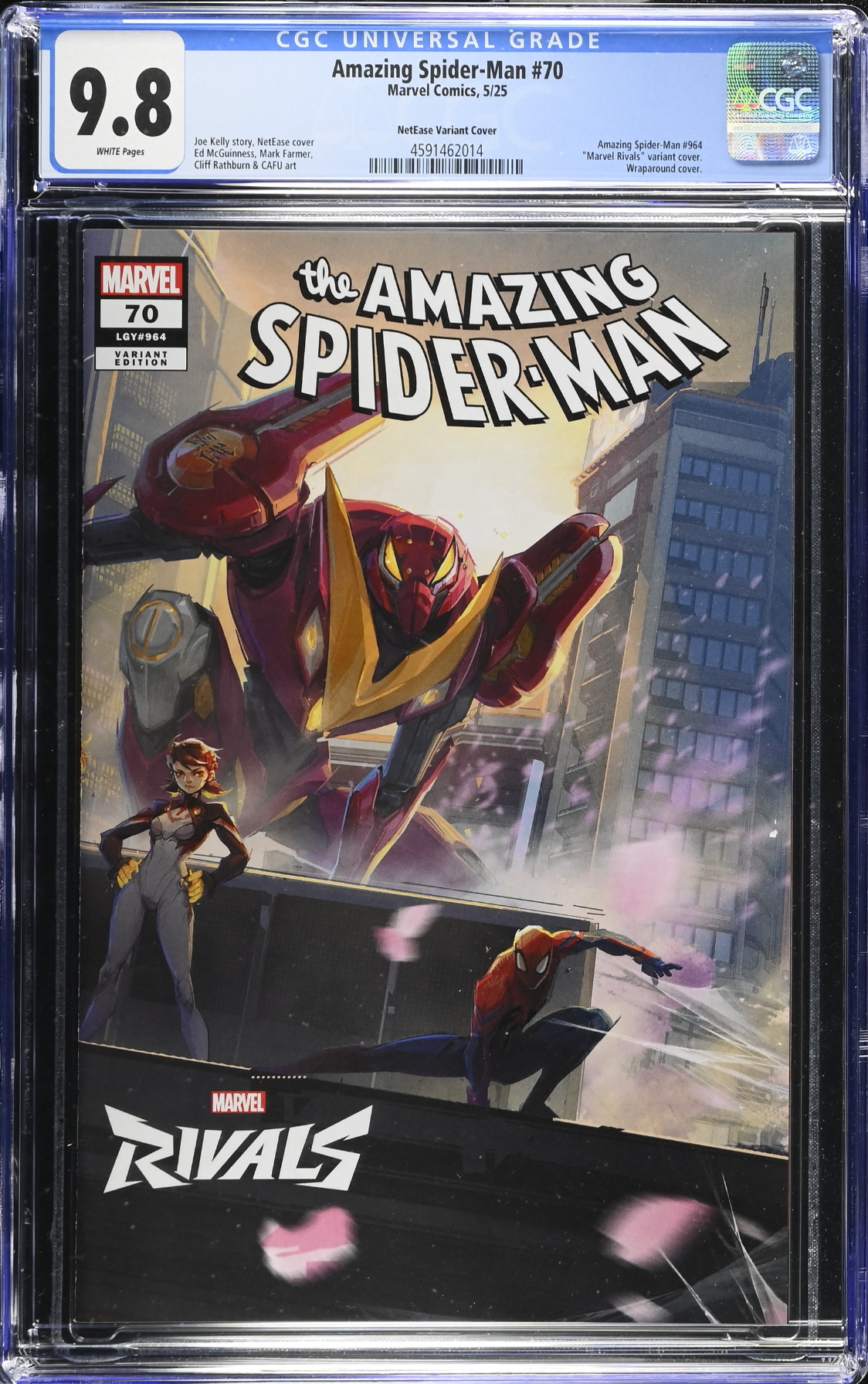 Amazing Spider-Man #70 NetEase Variant CGC 9.8