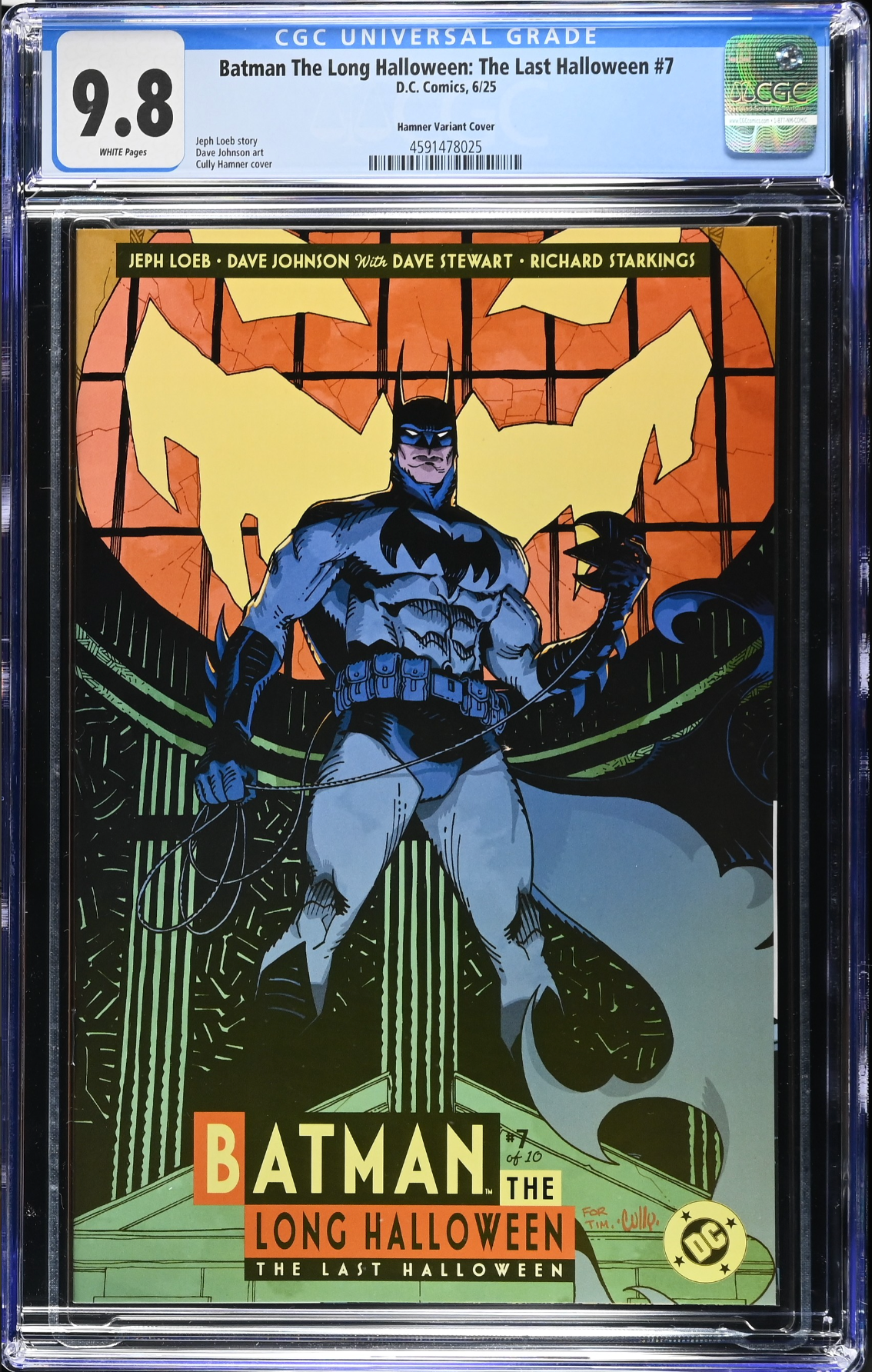 Batman: The Long Halloween - The Last Halloween #7 Hamner Variant CGC 9.8