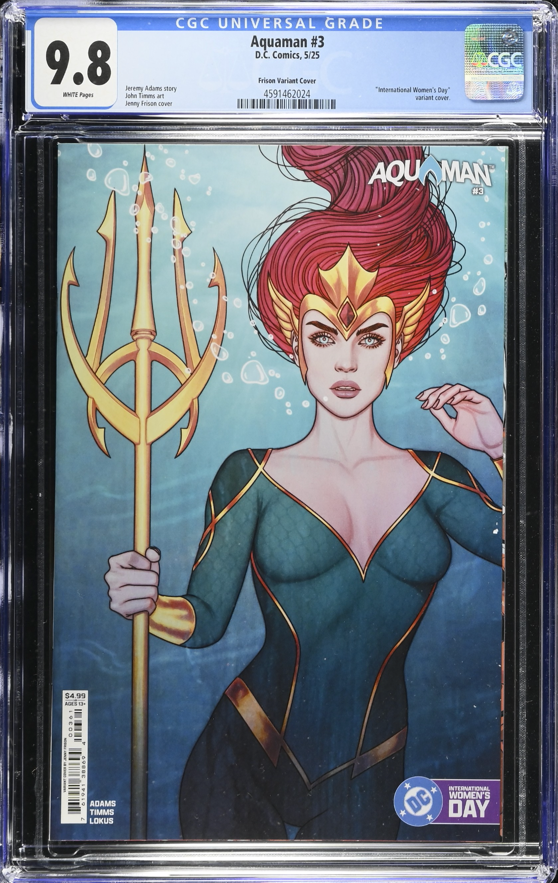 Aquaman #3 Frison Variant CGC 9.8