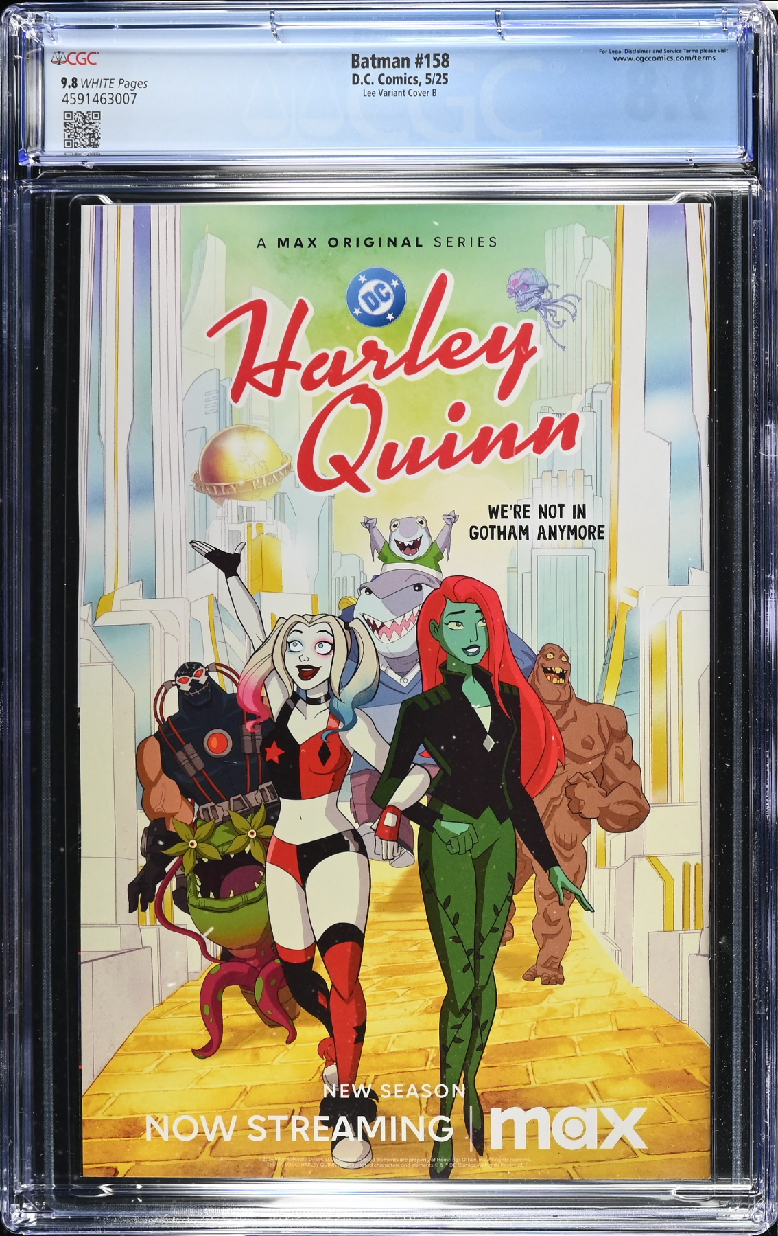Batman #158 Lee Variant B CGC 9.8