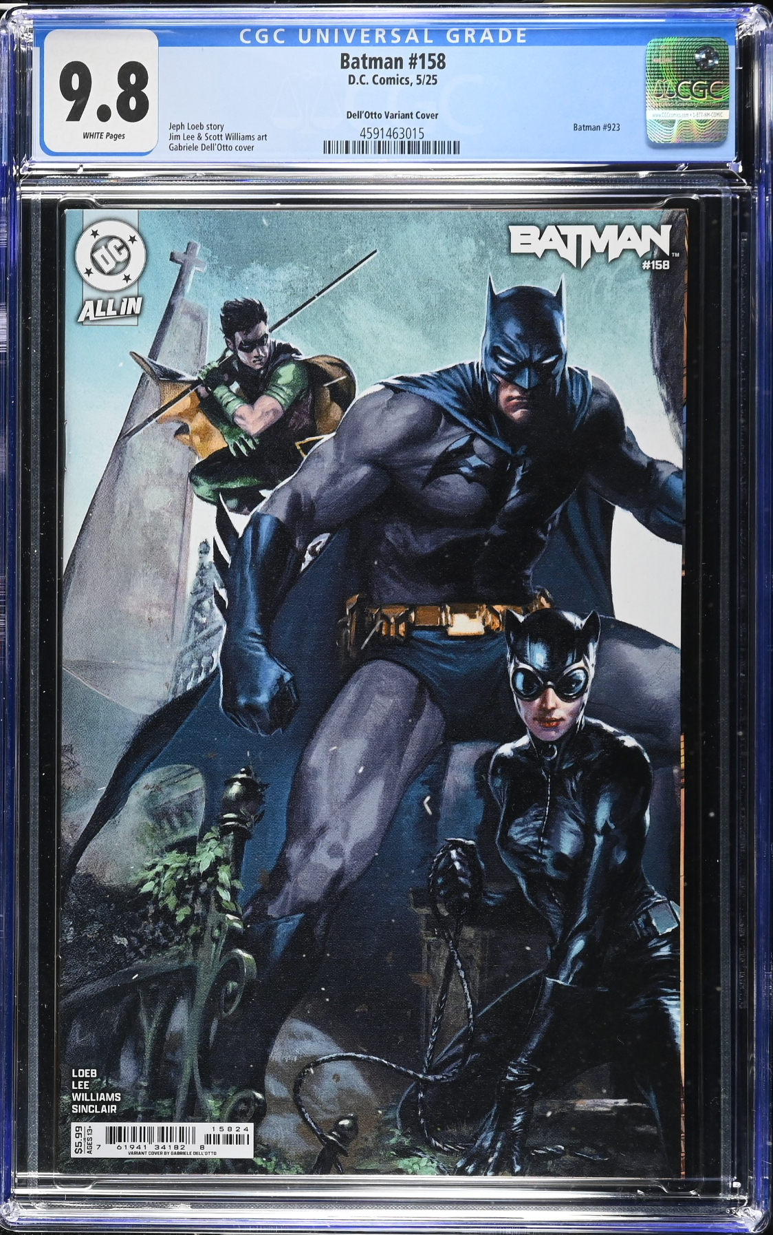 Batman #158 Dell'Otto Variant CGC 9.8