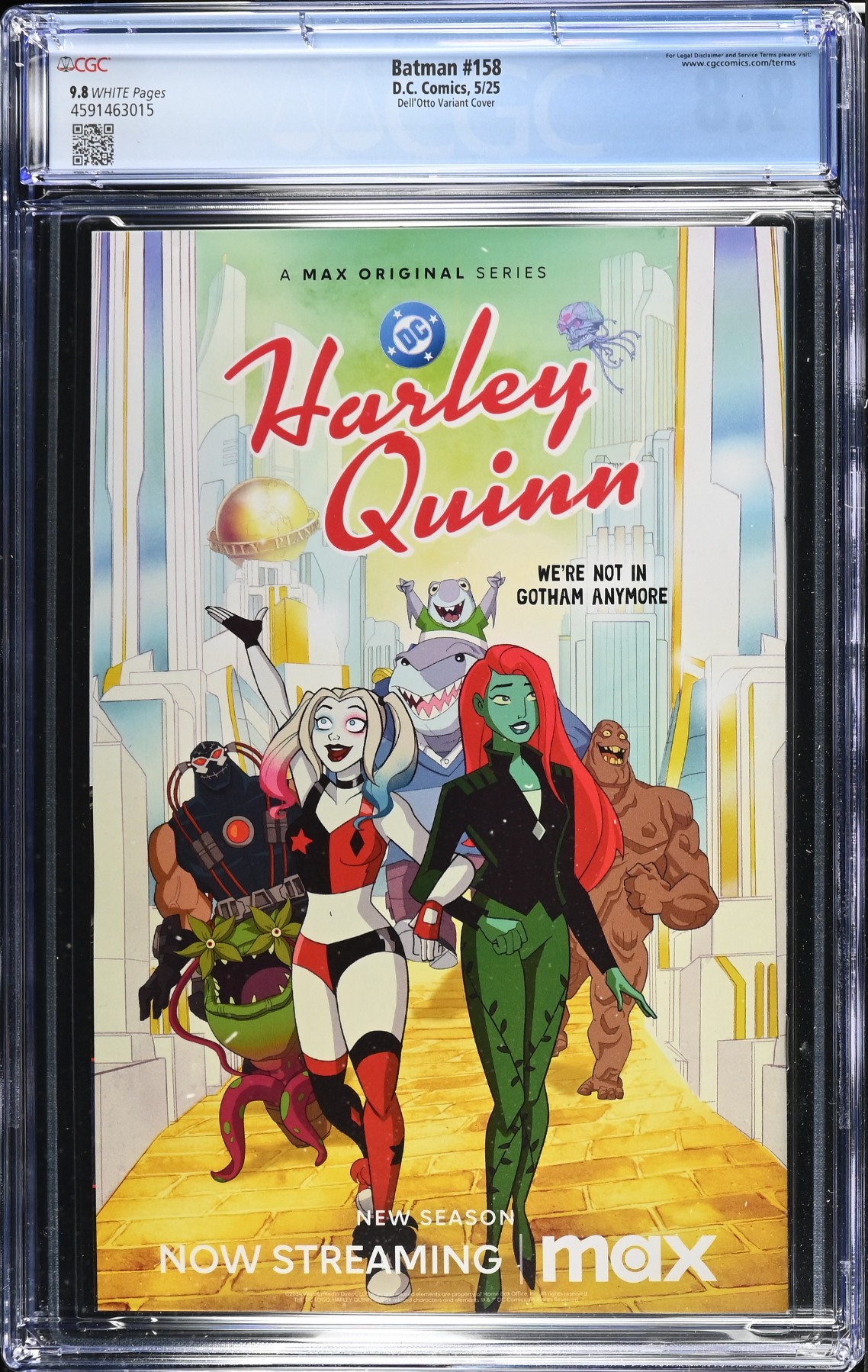 Batman #158 Dell'Otto Variant CGC 9.8