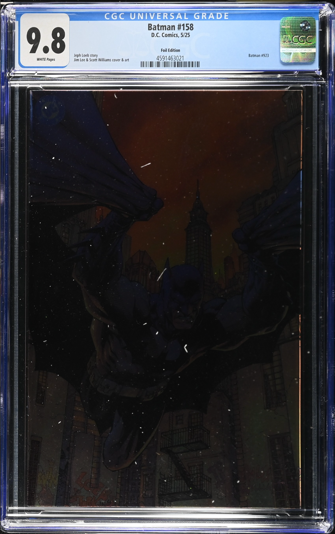 Batman #158 Lee Foil Variant CGC 9.8