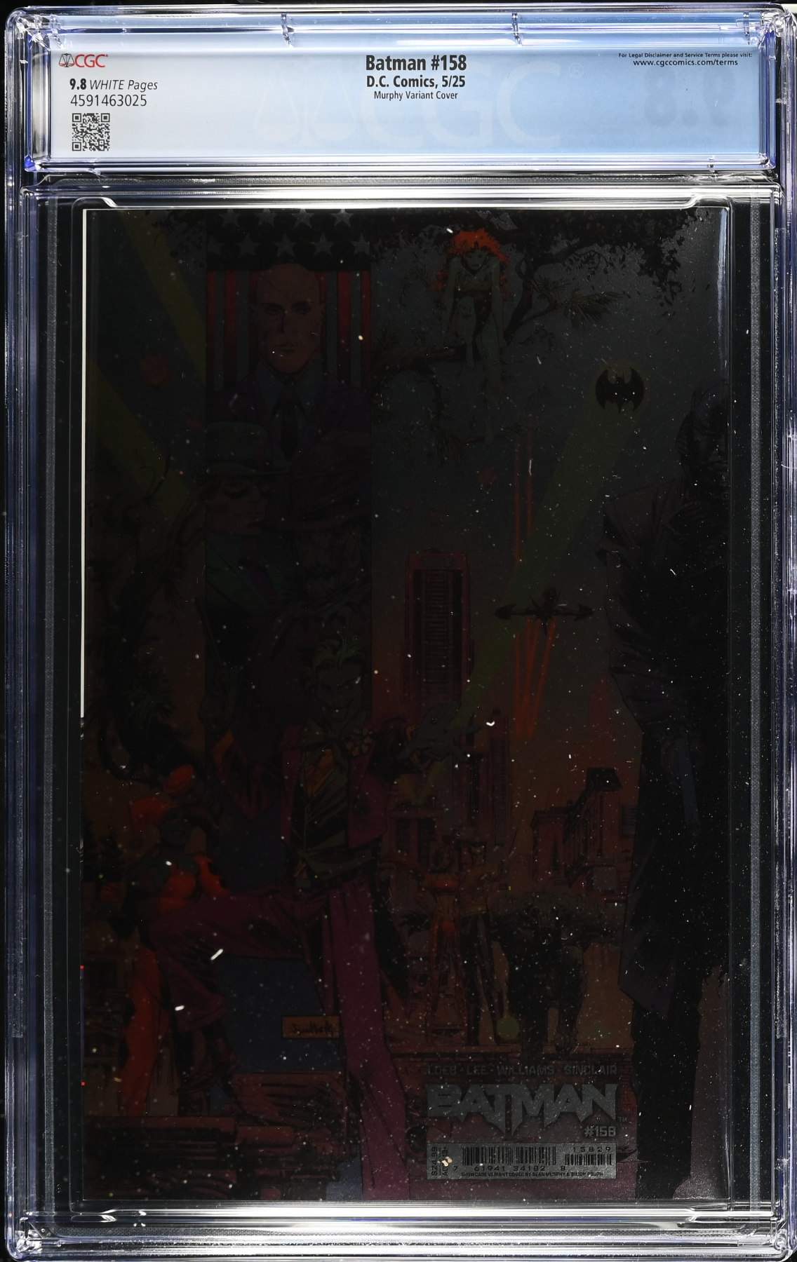 Batman #158 Murphy Wraparound Foil Variant CGC 9.8