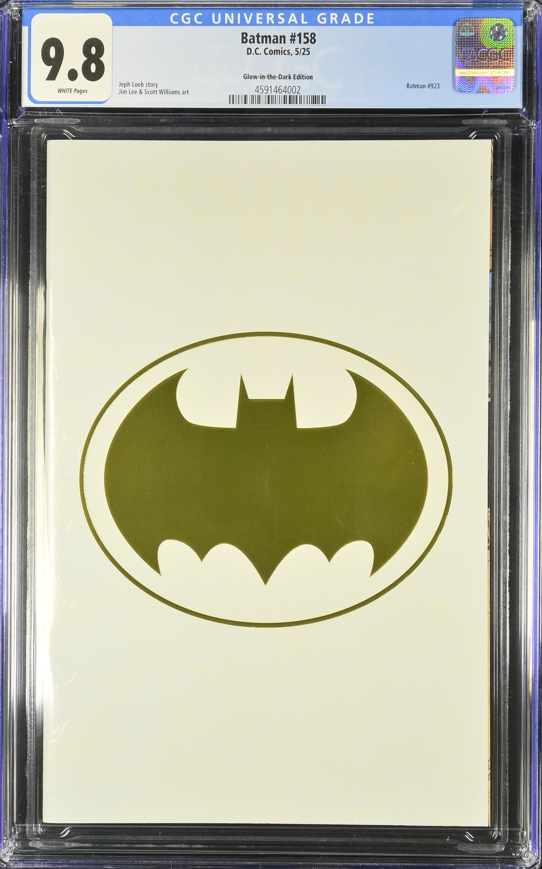 Batman #158 Glow-In-The-Dark Variant CGC 9.8