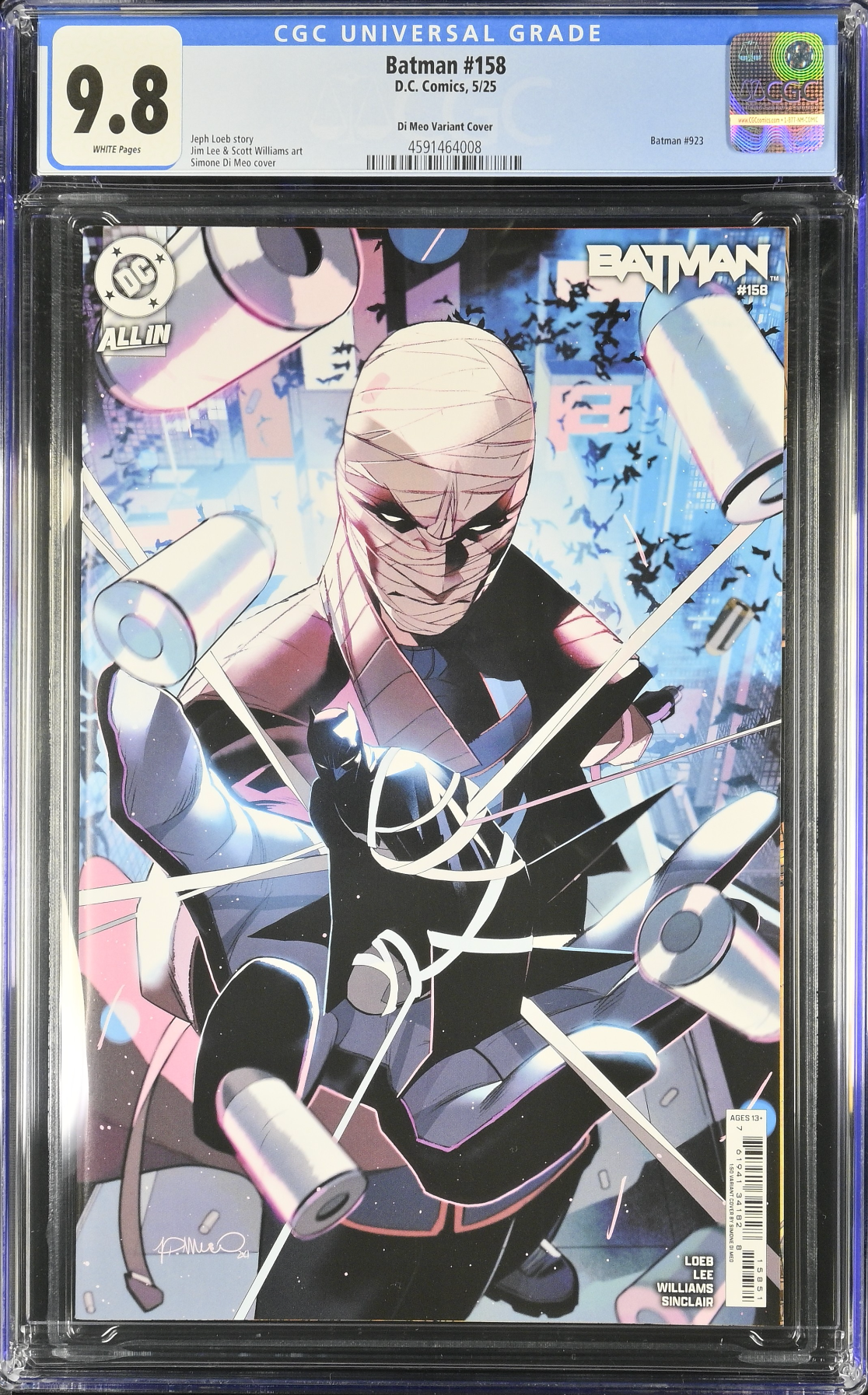 Batman #158 Di Meo 1:50 Retailer Incentive Variant CGC 9.8
