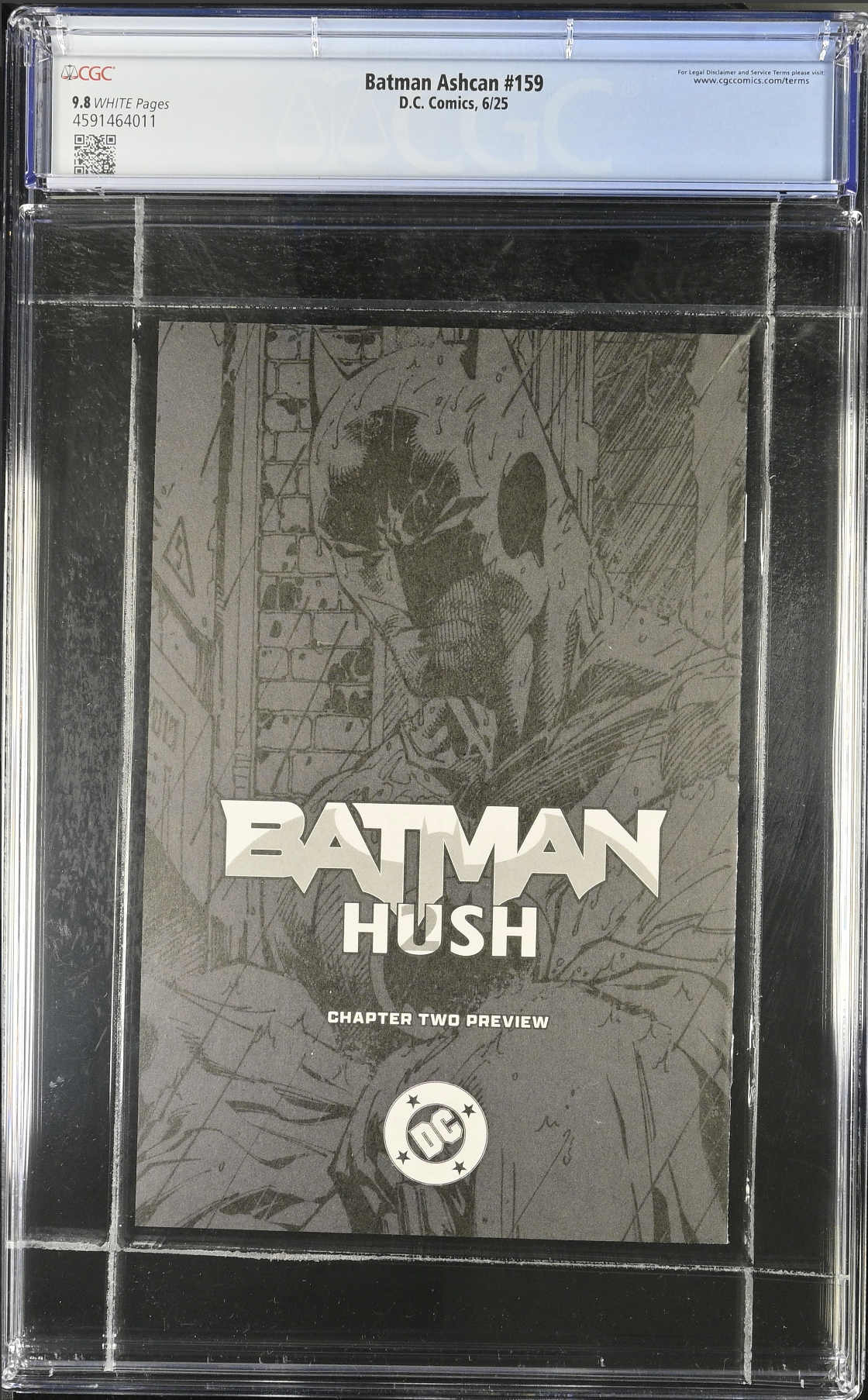 Batman #159 Ashcan Variant CGC 9.8