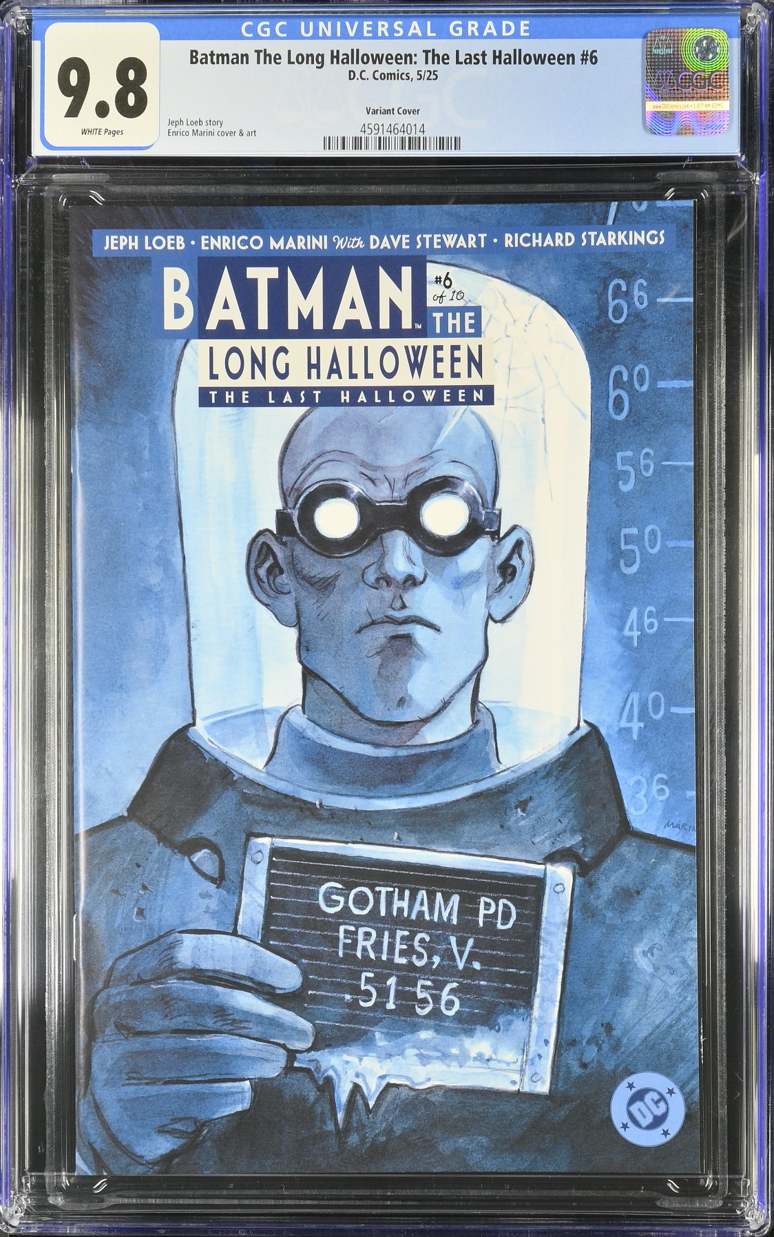 Batman: The Long Halloween - The Last Halloween #6 Marini Variant CGC 9.8