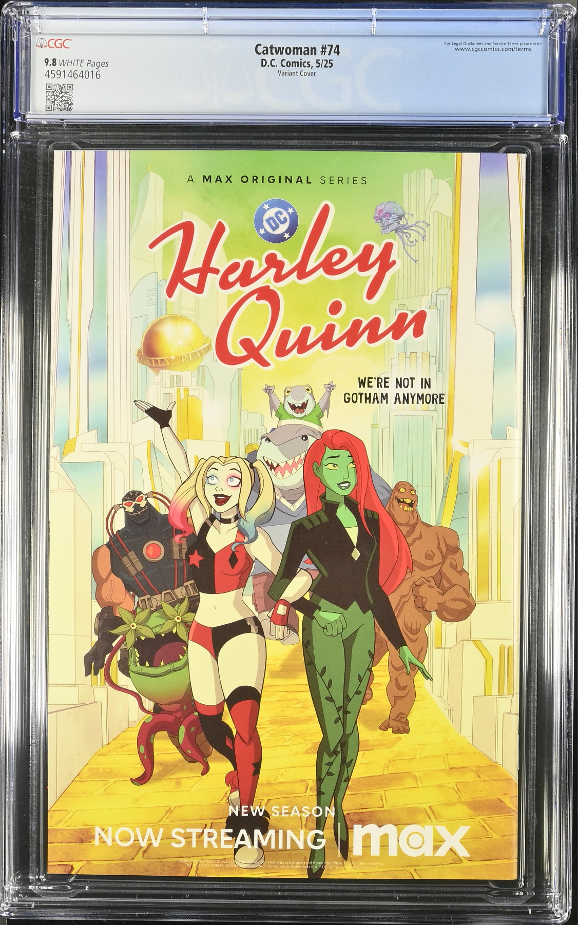 Catwoman #74 Cho Variant CGC 9.8