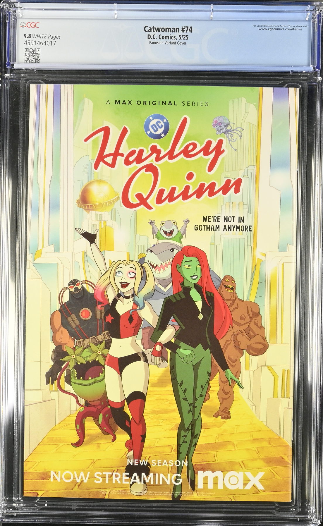 Catwoman #74 Panosian Variant CGC 9.8