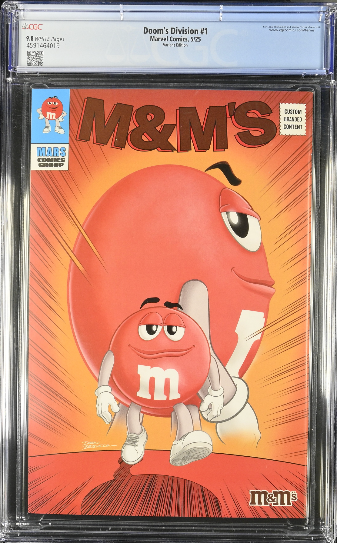 Doom's Division #1 Momoko Variant CGC 9.8
