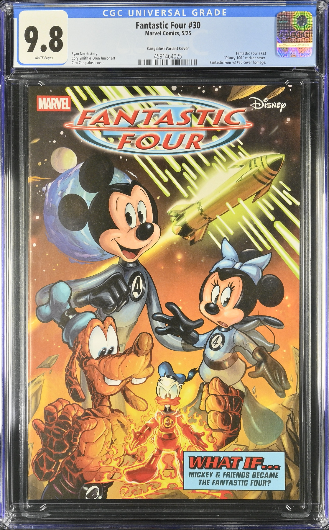 Fantastic Four #30 Disney Variant CGC 9.8
