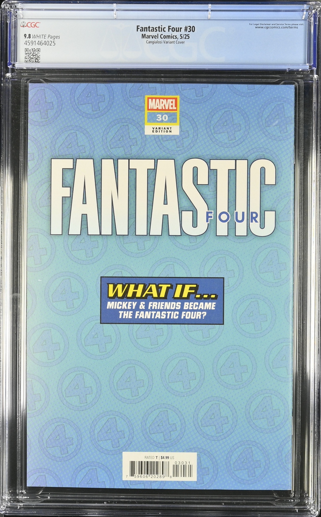 Fantastic Four #30 Disney Variant CGC 9.8