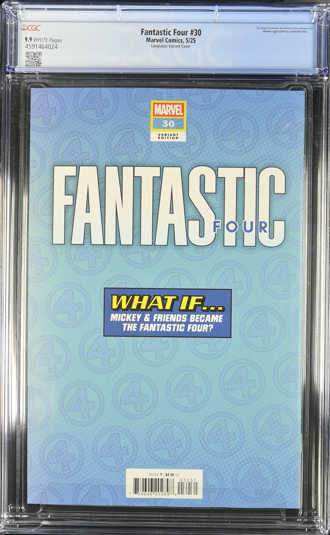 Fantastic Four #30 Disney Variant CGC 9.9