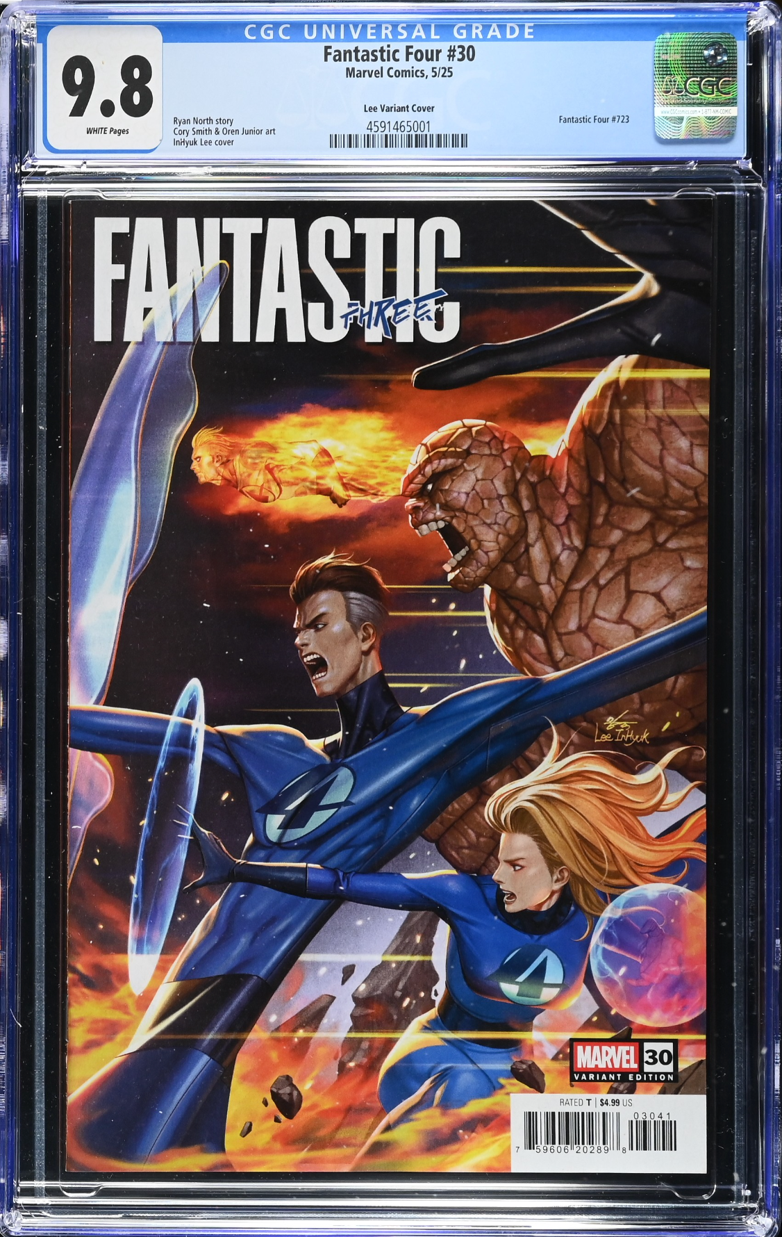 Fantastic Four #30 Lee Variant CGC 9.8