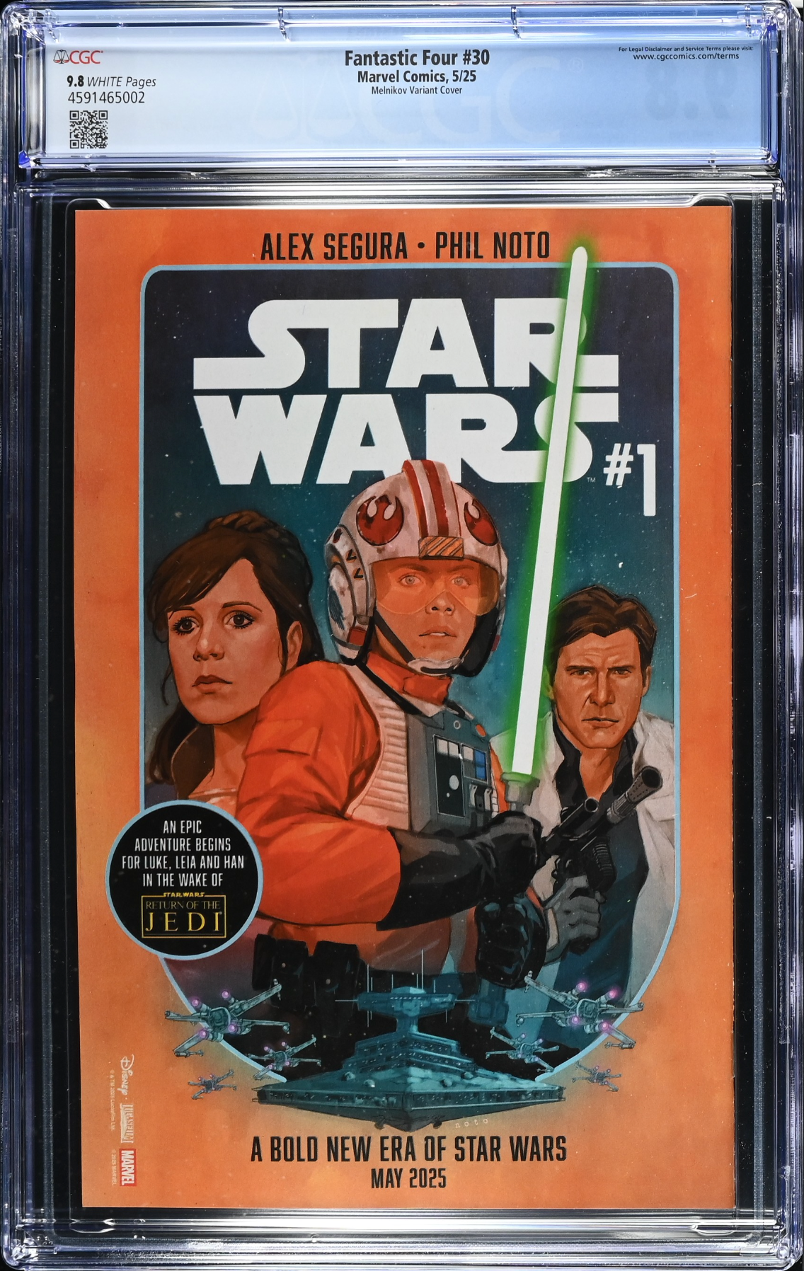 Fantastic Four #30 Melnikov Variant CGC 9.8
