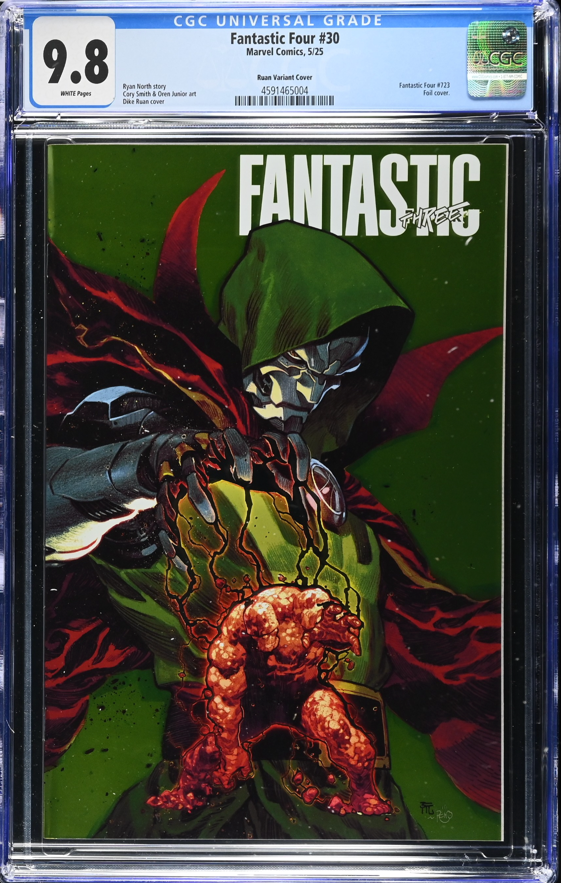Fantastic Four #30 Ruan Foil Variant CGC 9.8