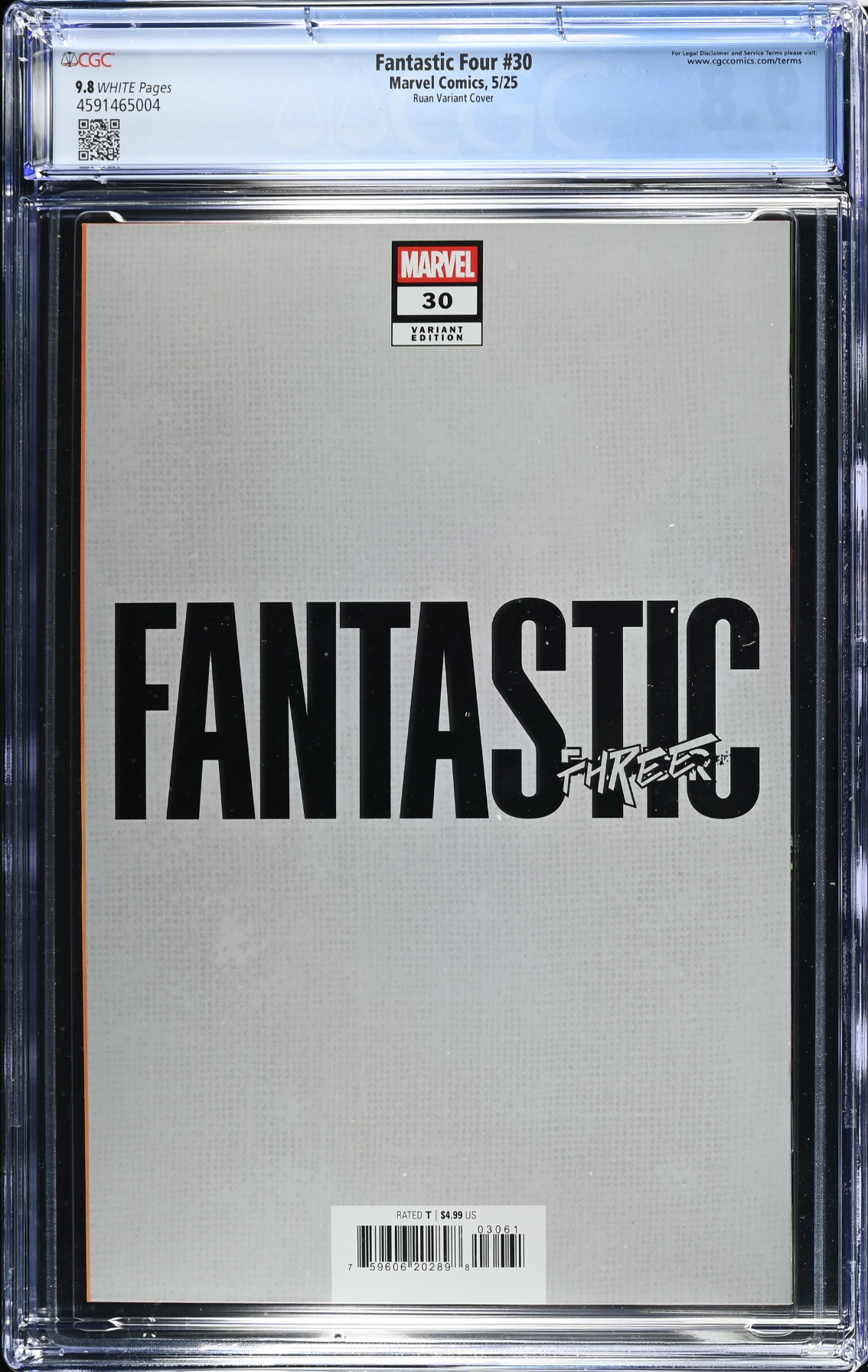 Fantastic Four #30 Ruan Foil Variant CGC 9.8