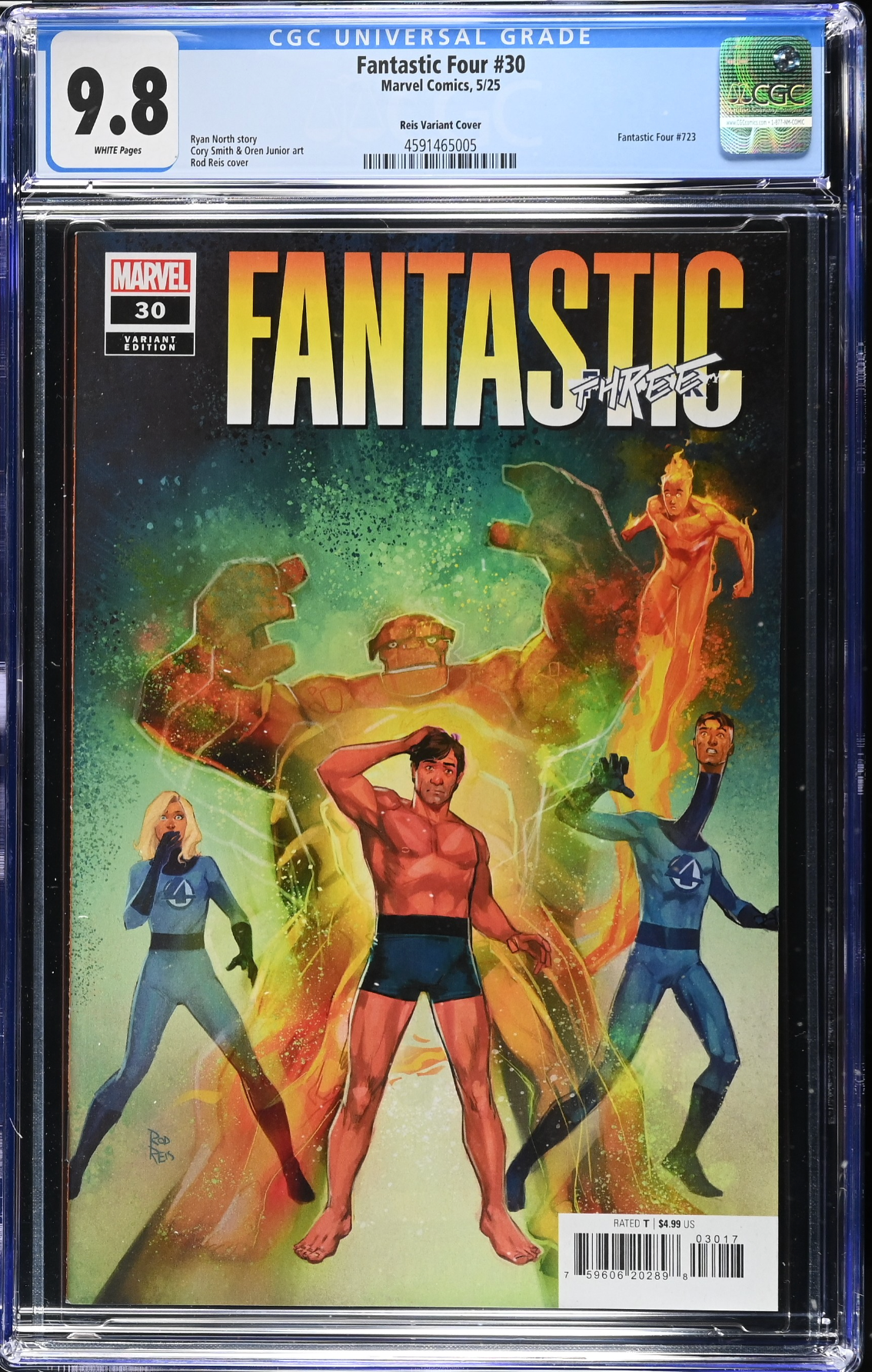 Fantastic Four #30 Reis 1:25 Retailer Incentive Variant CGC 9.8