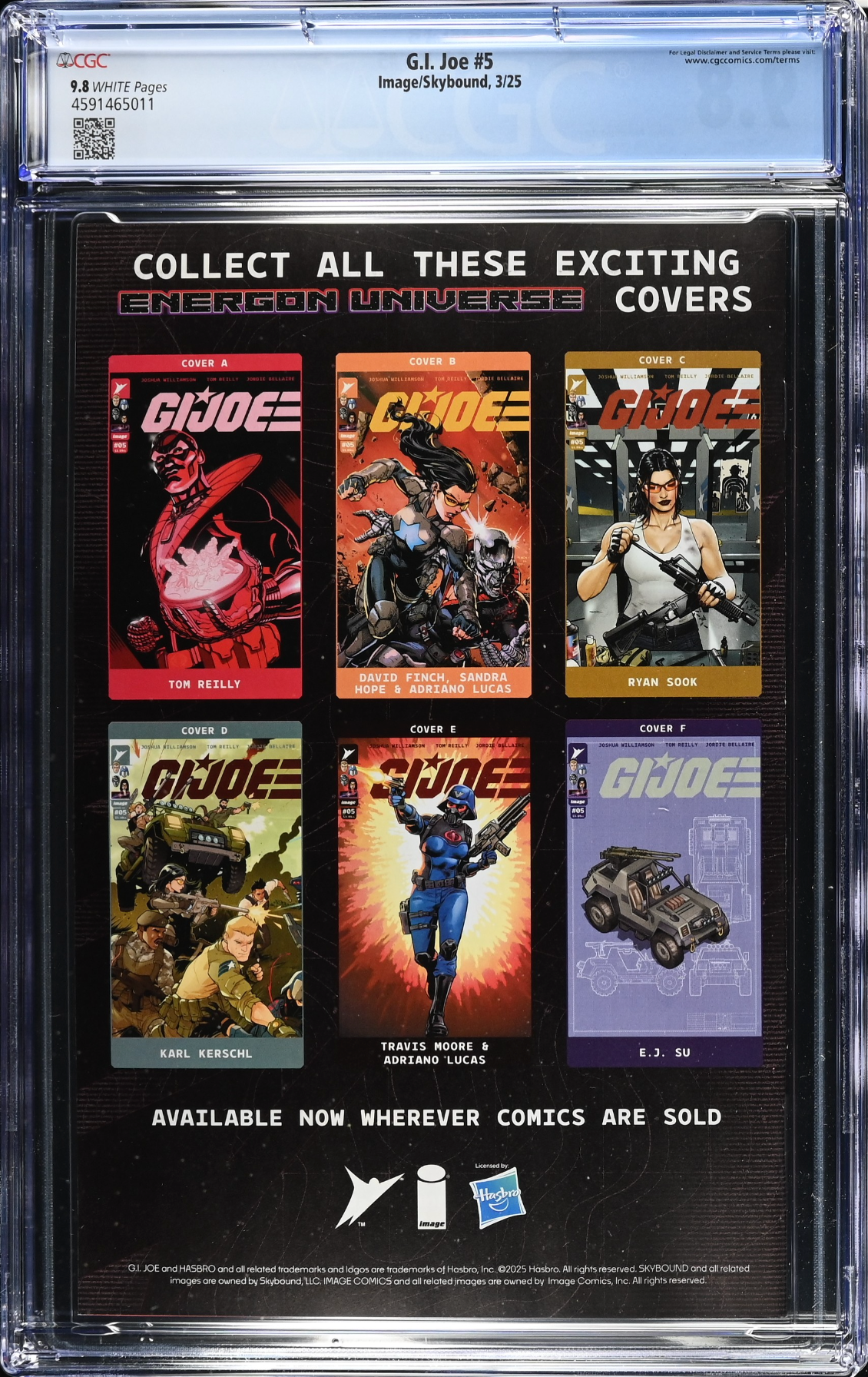 G.I. Joe #5 CGC 9.8