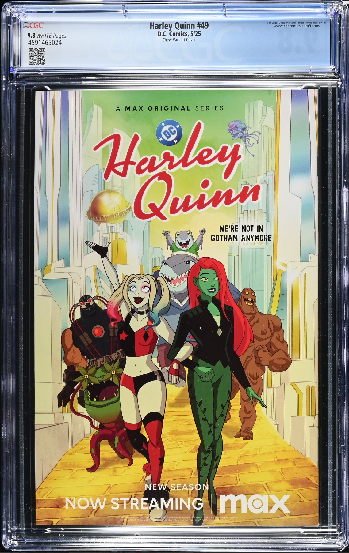 Harley Quinn #49 Chew Variant CGC 9.8