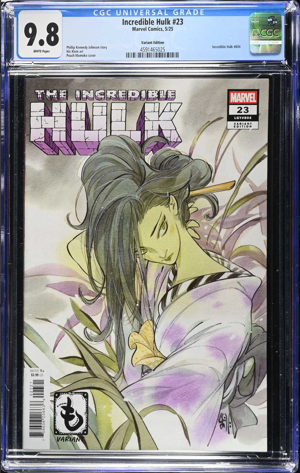 The Incredible Hulk #23 Momoko Variant CGC 9.8
