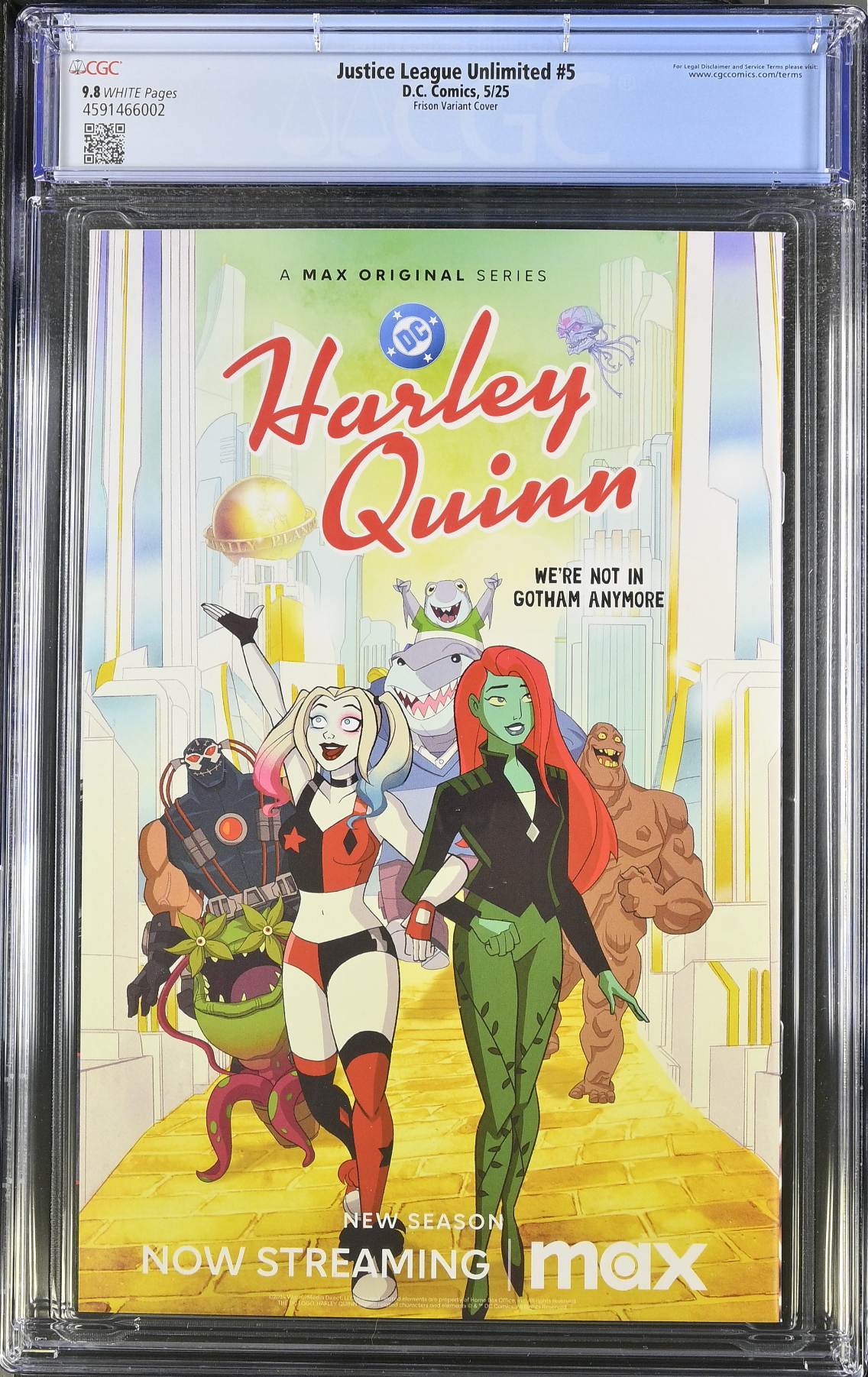 Justice League Unlimited #5 Frison Variant CGC 9.8