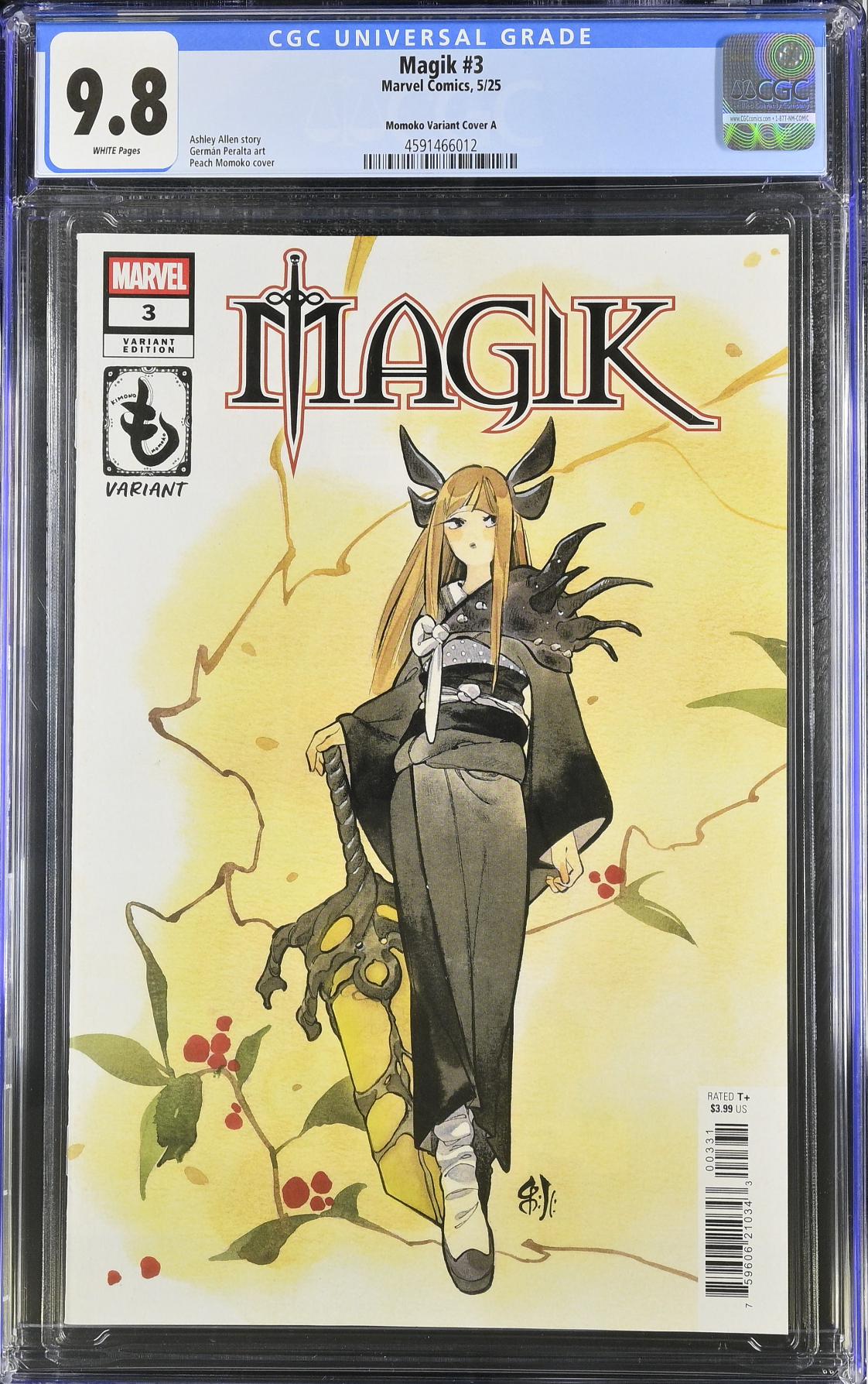 Magik #3 Momoko Variant CGC 9.8