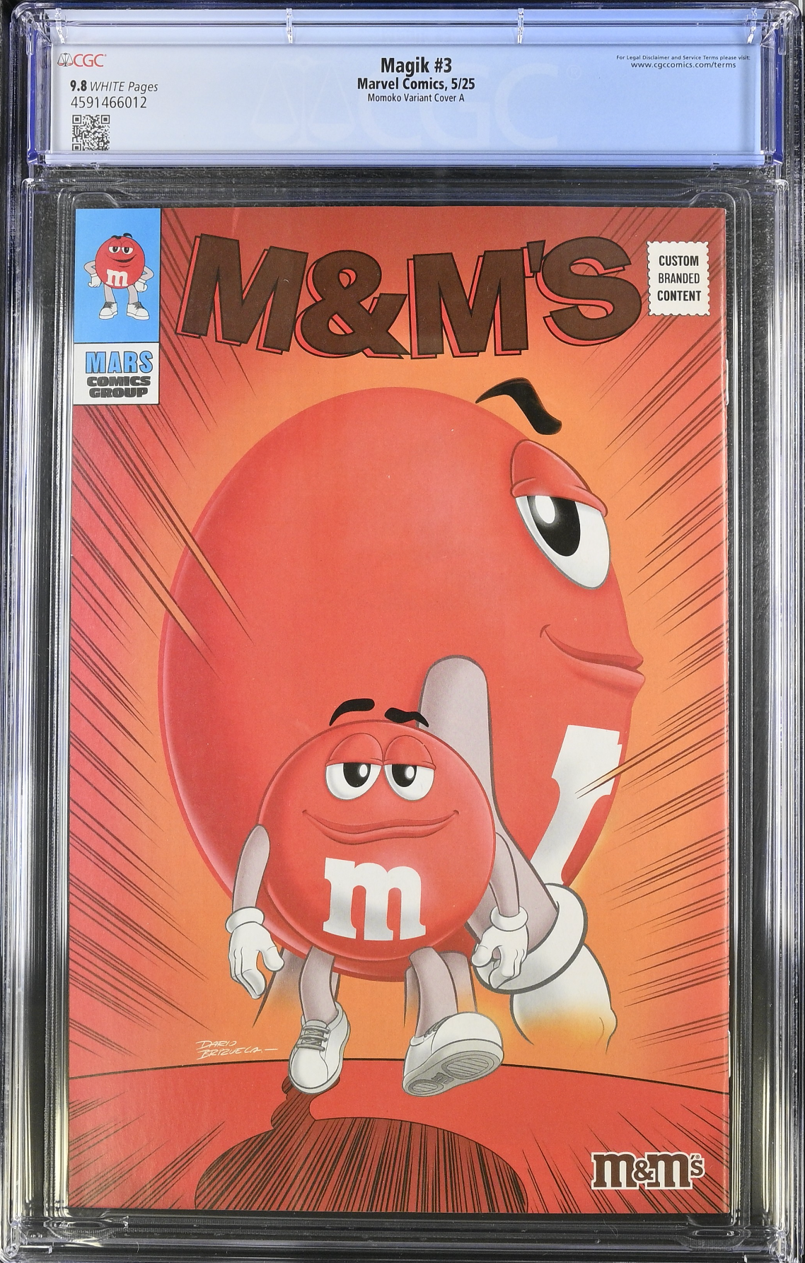 Magik #3 Momoko Variant CGC 9.8