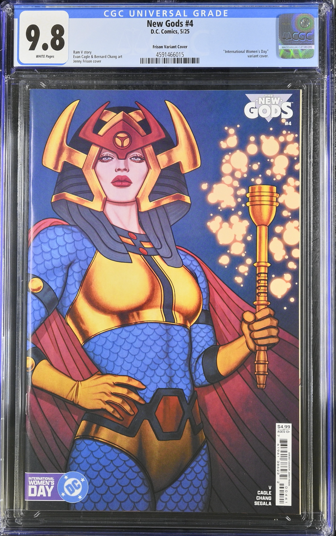 New Gods #4 Frison Variant CGC 9.8