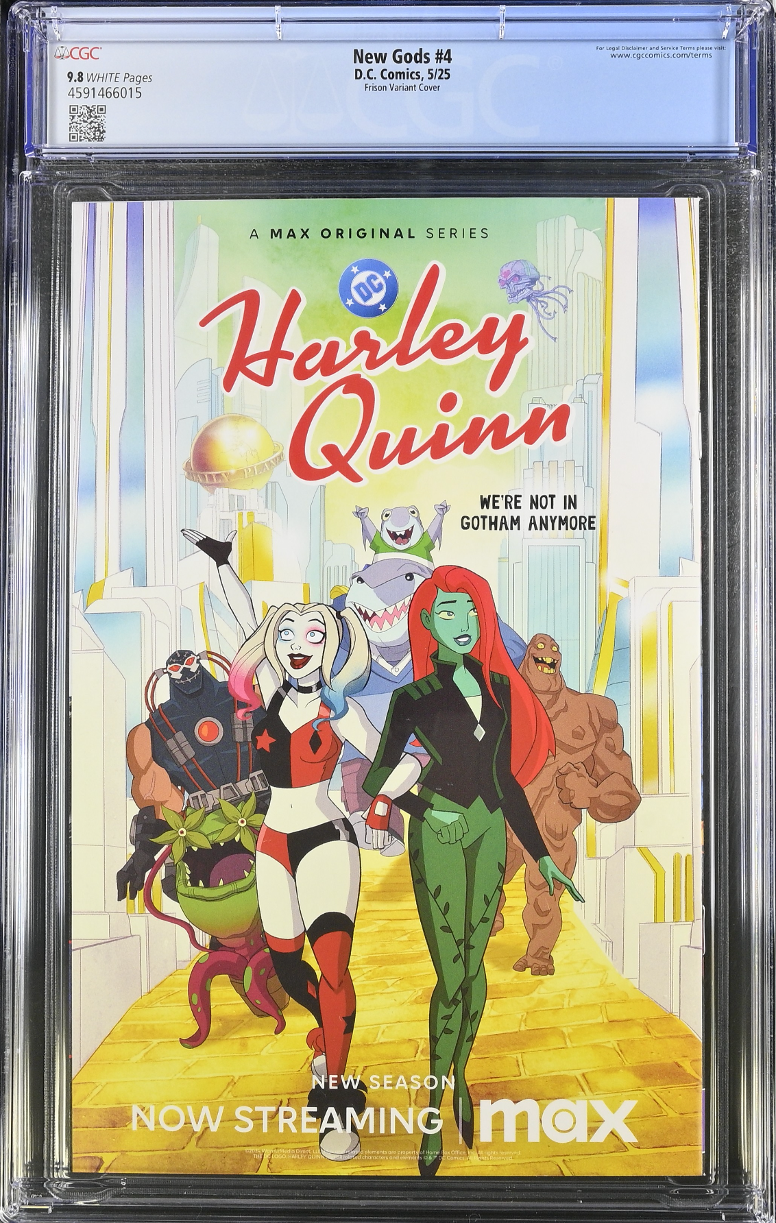 New Gods #4 Frison Variant CGC 9.8