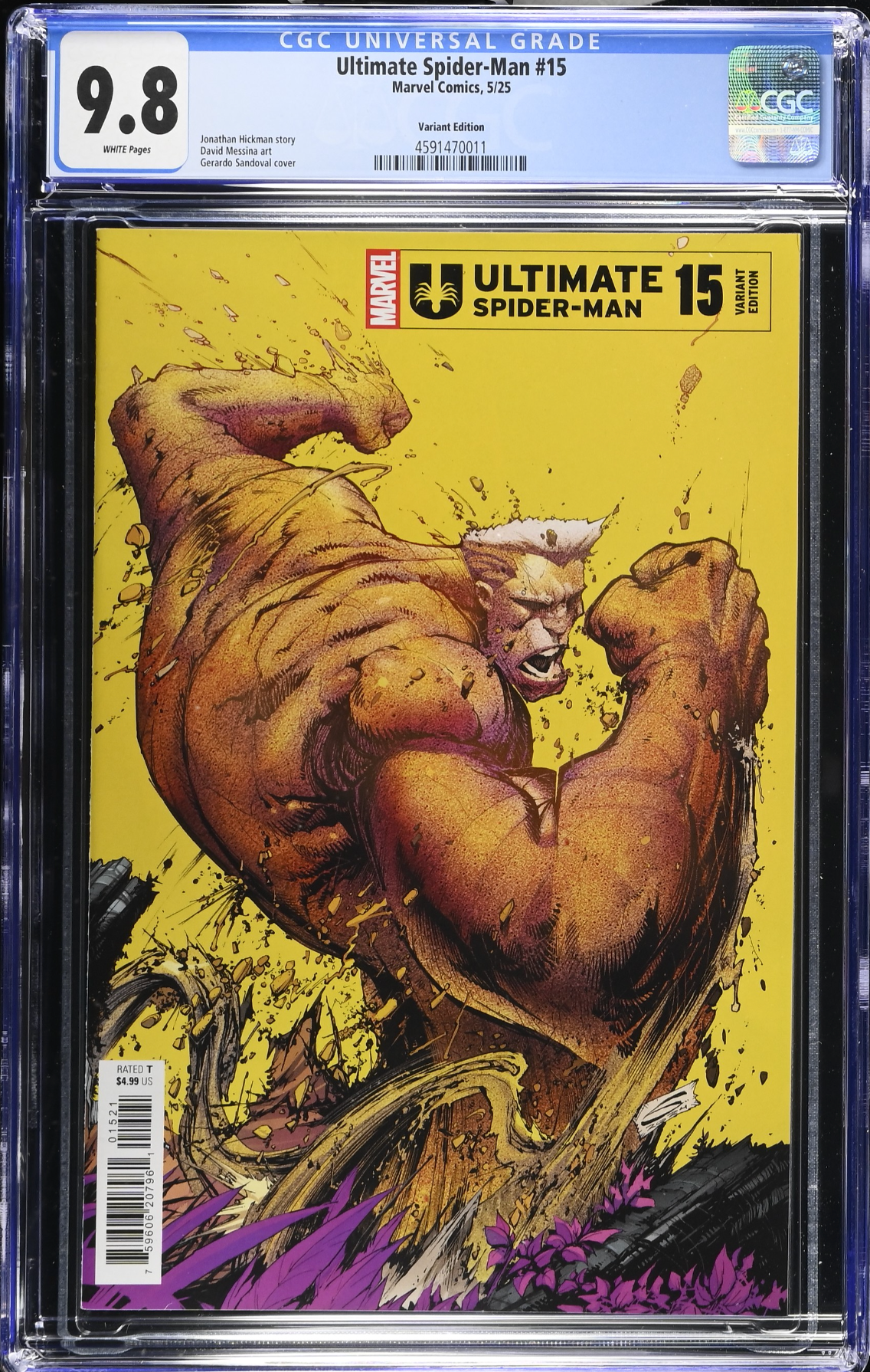 Ultimate Spider-Man #15 Sandoval Variant CGC 9.8
