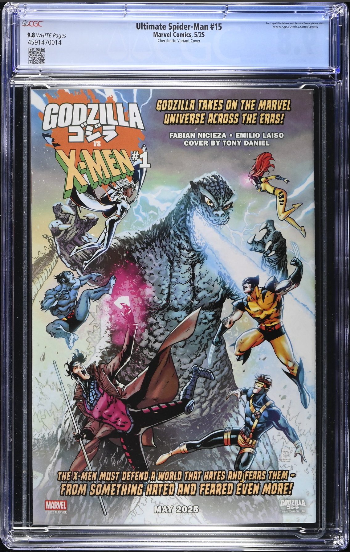 Ultimate Spider-Man #15 Checchetto Variant CGC 9.8