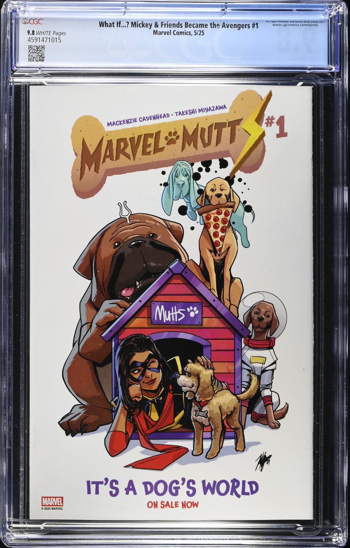 Marvel & Disney: What If...? Mickey & Friends Became the Avengers #1 CGC 9.8