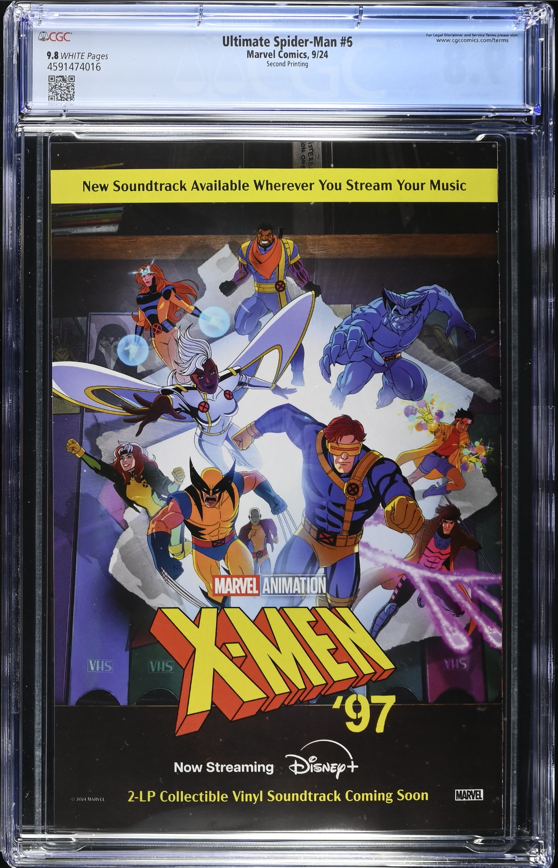 Ultimate Spider-Man #6 Second Printing CGC 9.8