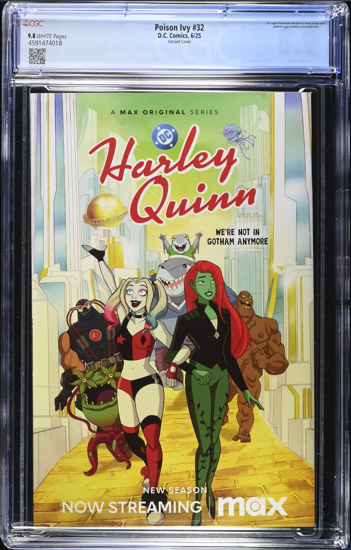 Poison Ivy #32 Malavia Variant CGC 9.8