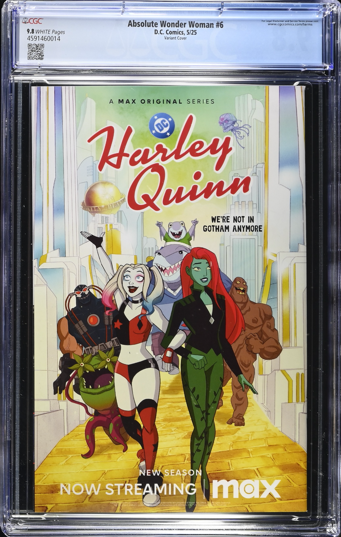 Absolute Wonder Woman #6 Swaby Variant CGC 9.8