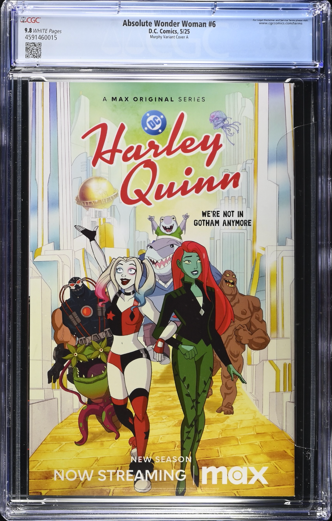 Absolute Wonder Woman #6 Murphy Variant CGC 9.8