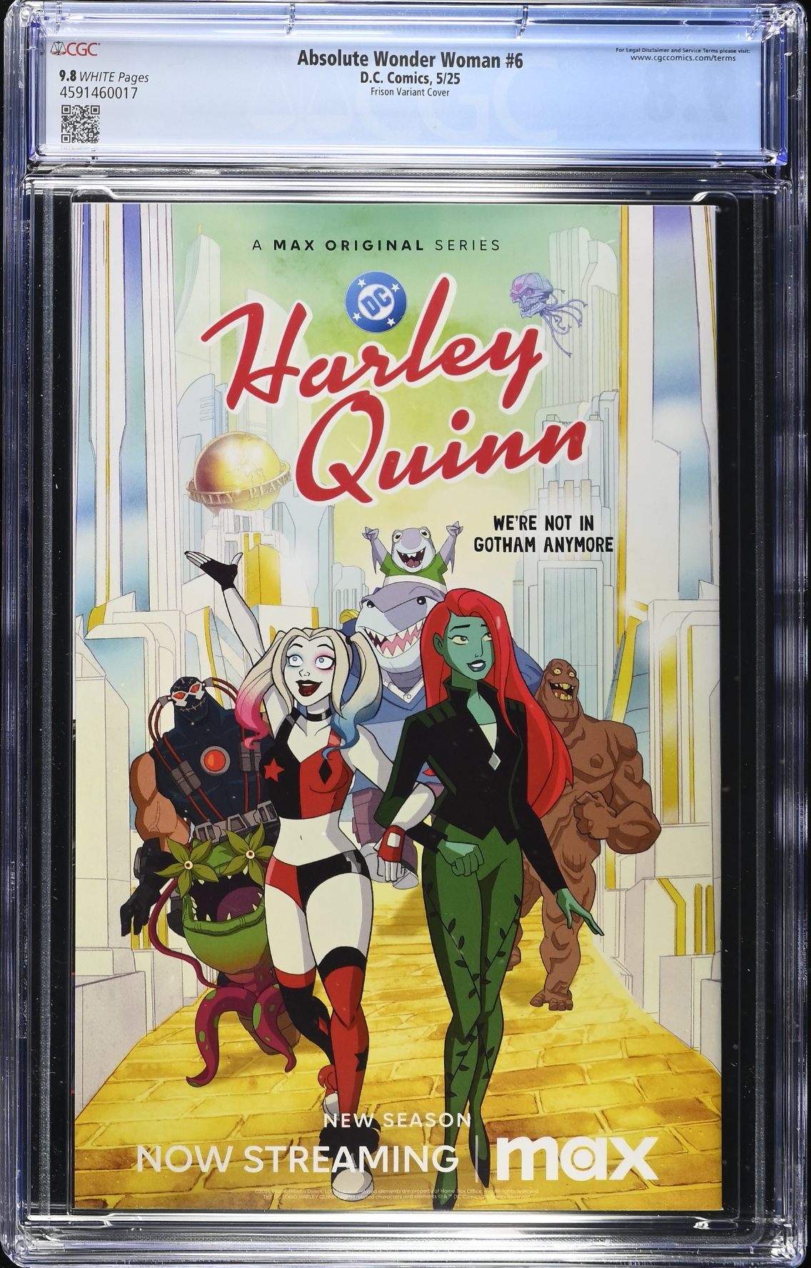 Absolute Wonder Woman #6 Frison Variant CGC 9.8