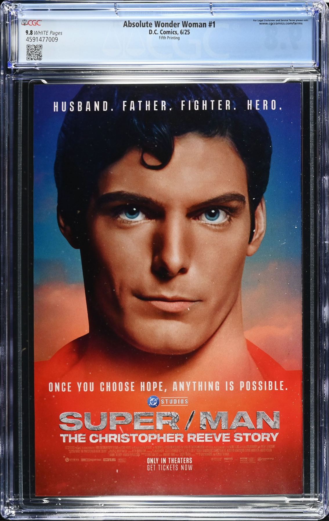 Absolute Wonder Woman #1 Fourth Printing CGC 9.8