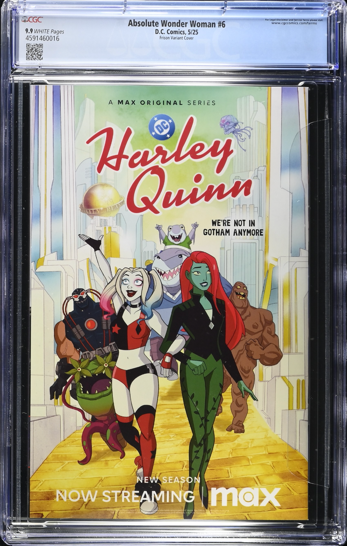 Absolute Wonder Woman #6 Frison Variant CGC 9.9