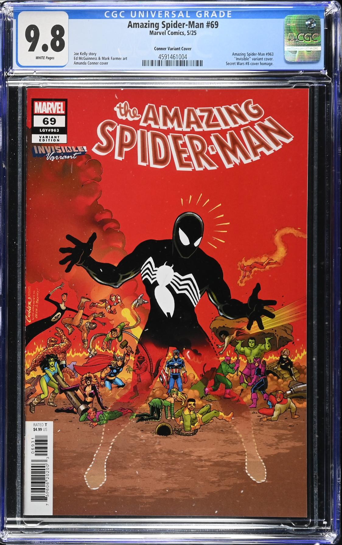 Amazing Spider-Man #69 Connor Variant CGC 9.8