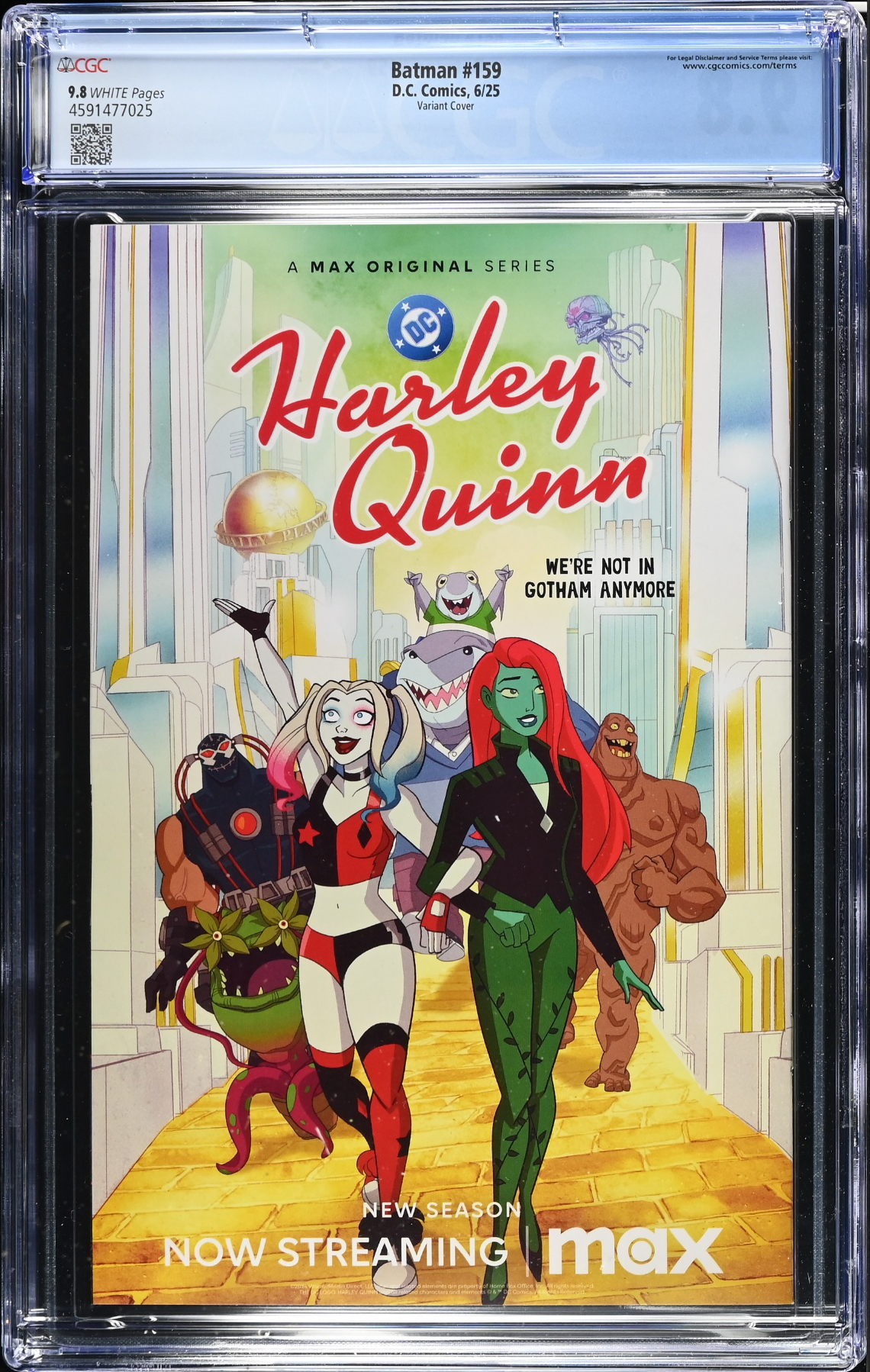 Batman #159 Kubert Variant CGC 9.8