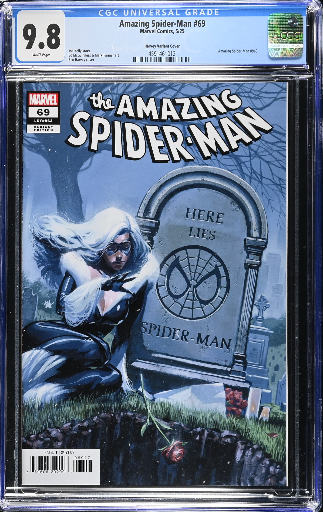 Amazing Spider-Man #69 Harvey 1:25 Retailer Incentive Variant CGC 9.8