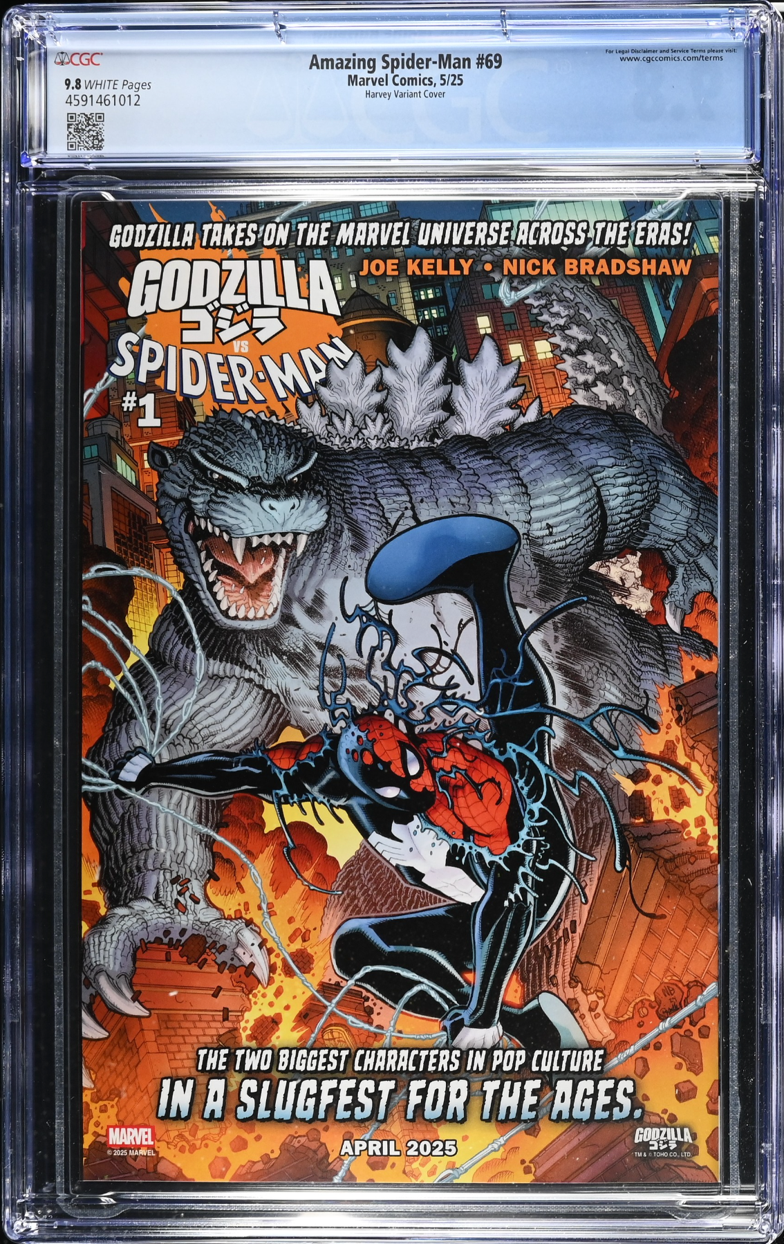 Amazing Spider-Man #69 Harvey 1:25 Retailer Incentive Variant CGC 9.8